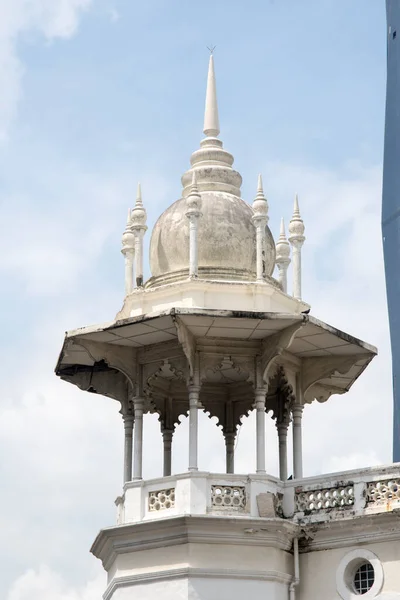 Kuala Lumpur Malasia Junio 2022 Cúpula Blanca Única Antigua Estación —  Fotos de Stock