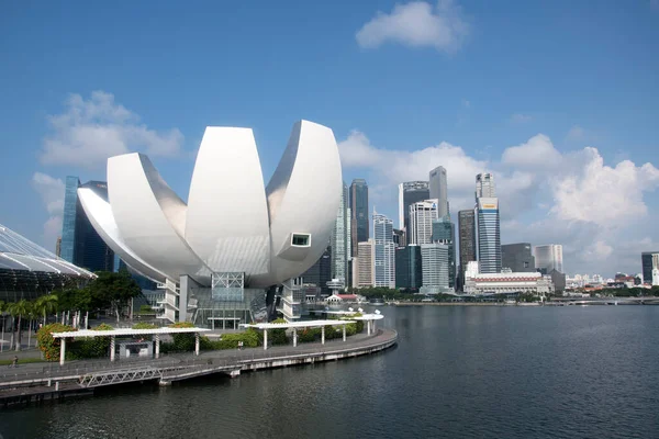 Singapore May 2022 Artscience Museum Marina Bay Sands Singapore One — Foto de Stock
