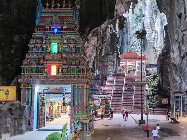 Kuala Lumpur Malaysia Jun 2022 Hindu Temple Situated Batu Caves — Stock Photo, Image
