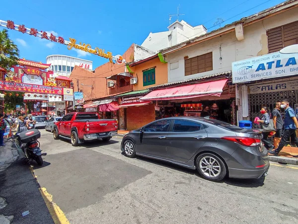 Melaka Malaysia Jun 2022 View Jonker Street Malacca 2008年7月7日 它被列为联合国教科文组织世界遗产 — 图库照片