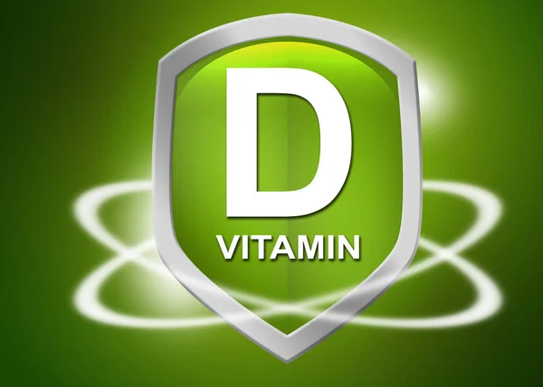 Vitamin Shield Health Concept Rendering — Stockfoto