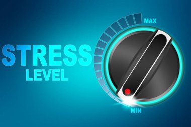 En düşük seviye stres kavramı ile düğmeyi minimuma çevirin, 3D görüntüleme