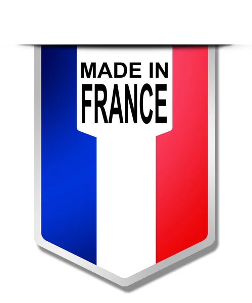 Made France Word Hanging Banner Rendering — Stock Photo, Image