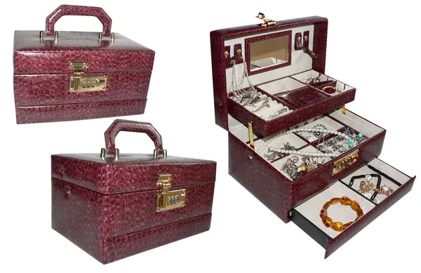 Kadınlar için vintage takı kutusu