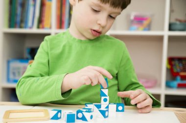 Mantıklı görevler için küp. Çocuğun algısı, konsantrasyonu, mantıklı ve analitik düşüncesi için bir araç. Bir çocuğun zekasını ölçmek için uygulama, sabır eğitimi, dikkatin korunması