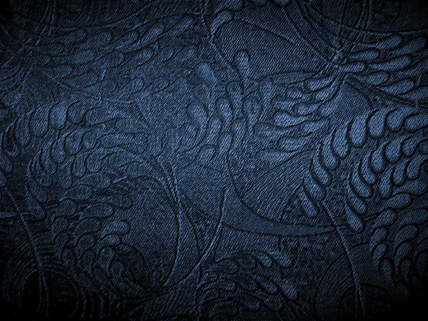Textura de fundo de tecido tecido (azul ) — Fotografia de Stock