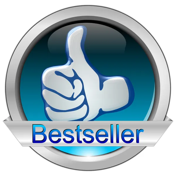 Pulsante Bestseller — Foto Stock