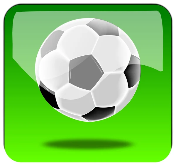 App de futebol — Fotografia de Stock