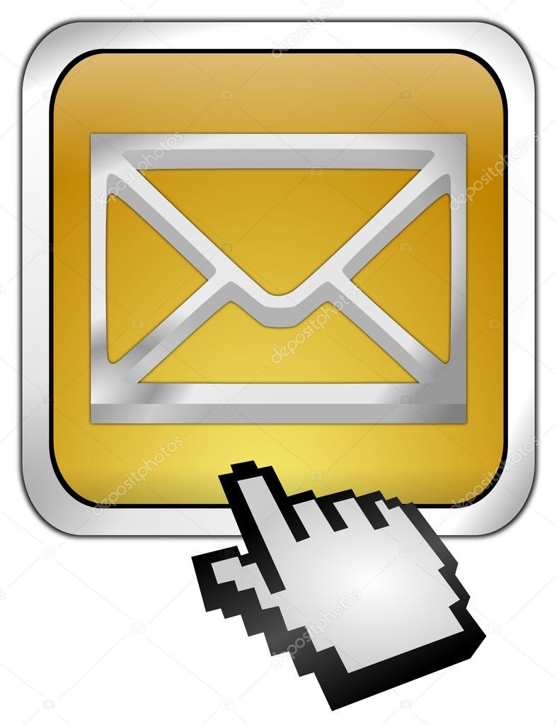 E-Mail Button with Cursor