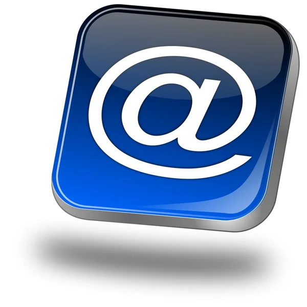 Pulsante e-mail — Foto Stock