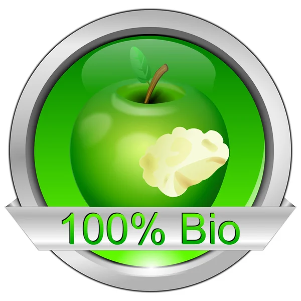 -Taste 100% Bio — Stockfoto