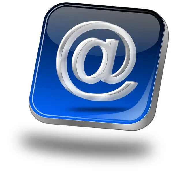 Botón de correo electrónico — Foto de Stock