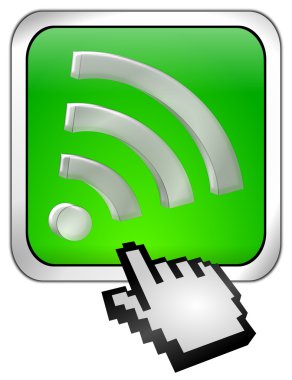 kablosuz wifi wlan düğmesine imleç