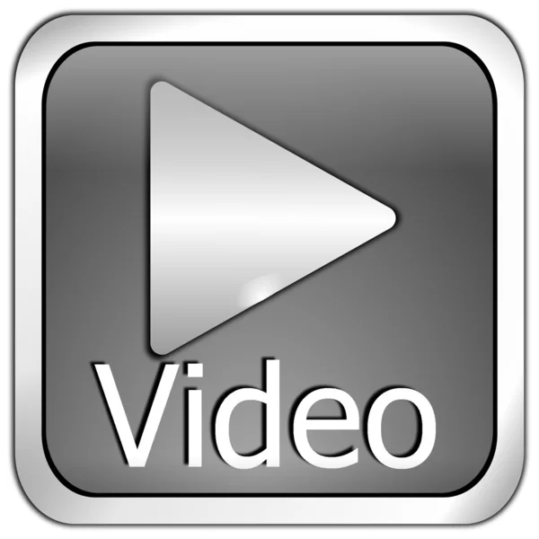 Play video Button — Stock Photo, Image