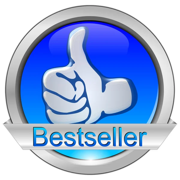 Pulsante Bestseller — Foto Stock