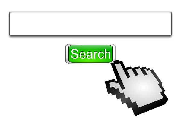 Internet motor de búsqueda web — Foto de Stock