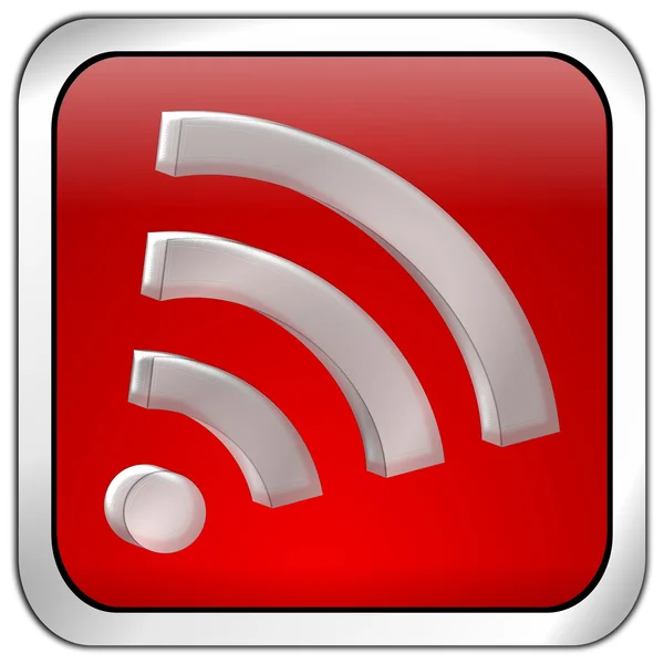 Pulsante WiFi Wlan wireless — Foto Stock