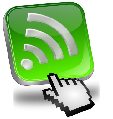 kablosuz wifi wlan düğmesine imleç