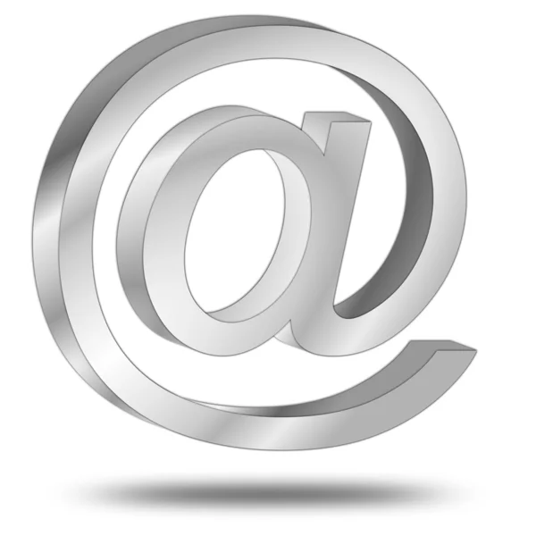E-mail symbol 3d — Zdjęcie stockowe