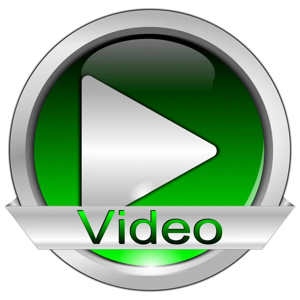 Play Video Button — Stock Photo, Image