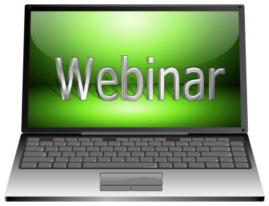 laptop ile webinar