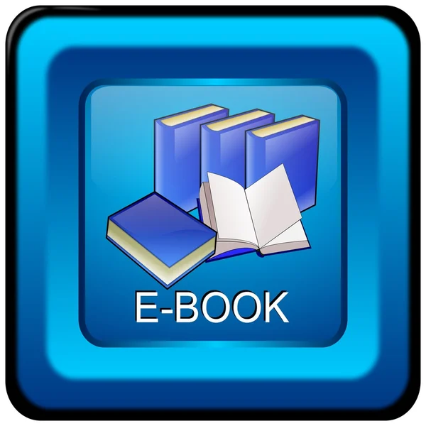 E-bok-knappen — Stockfoto