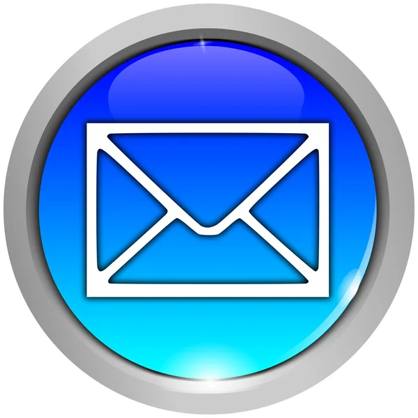 E-Mail Button — Stock Photo, Image