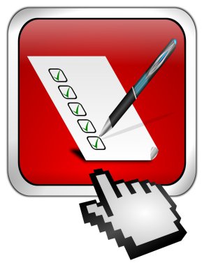 düğme ile kontrol listesi ile lanet