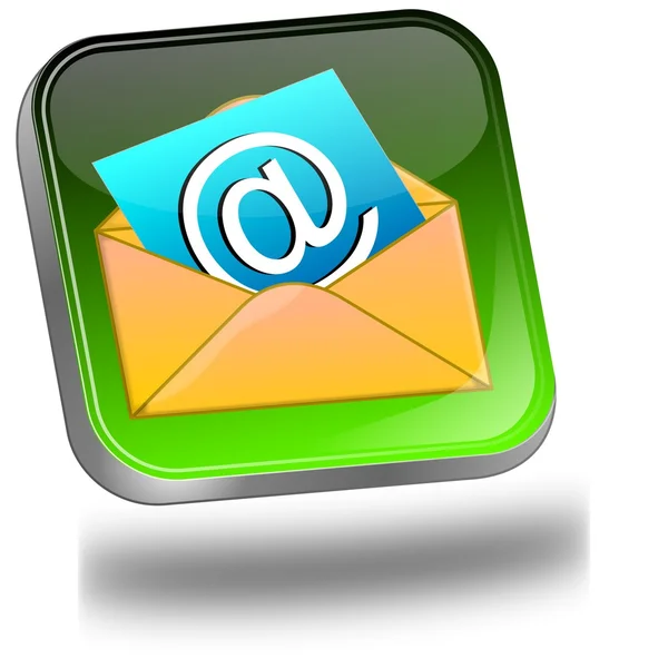 E-Mail Button — Stock Photo, Image