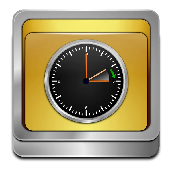 Daylight saving time button — Stock Photo, Image