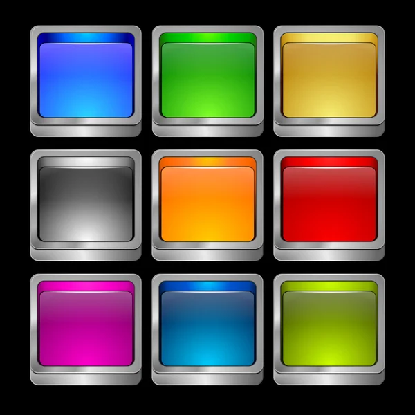 Internet web button set — Zdjęcie stockowe