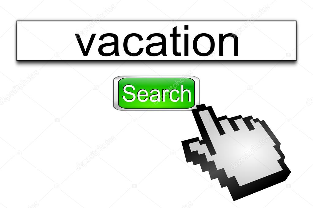 Internet web search engine vacation