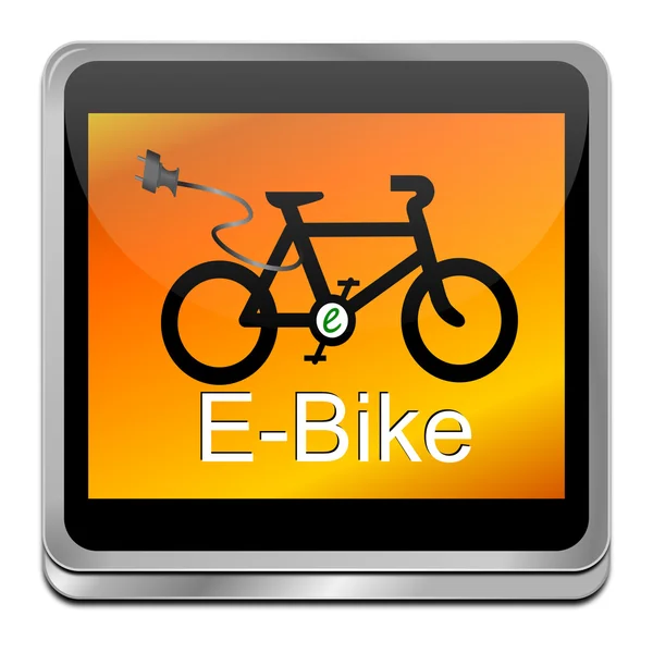 Botón E-Bike —  Fotos de Stock