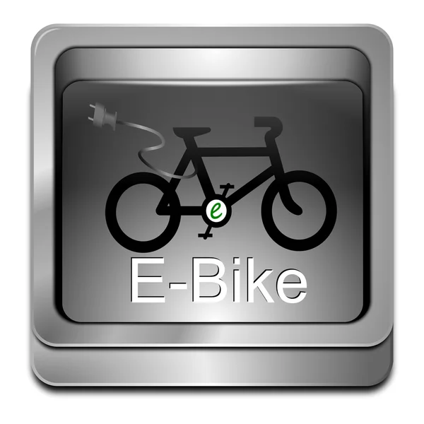 电动自行车按钮 — 图库照片