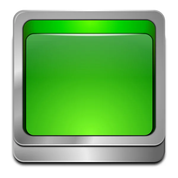 Green blank Button — Stock Photo, Image