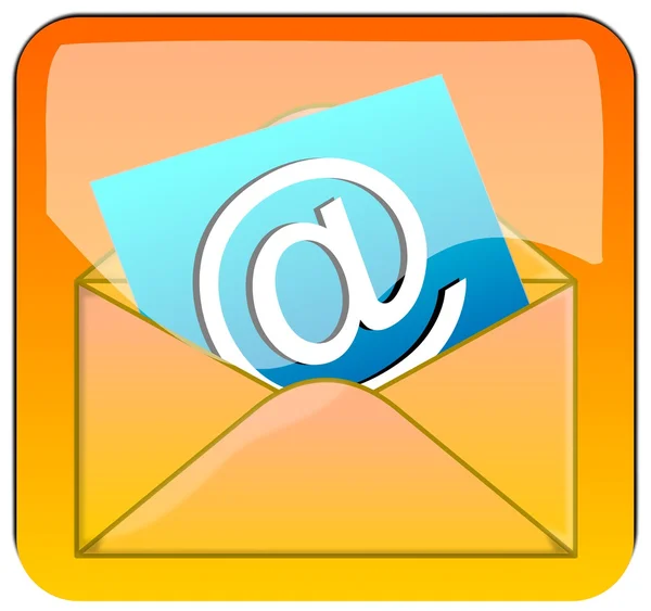 E-mail App — стоковое фото