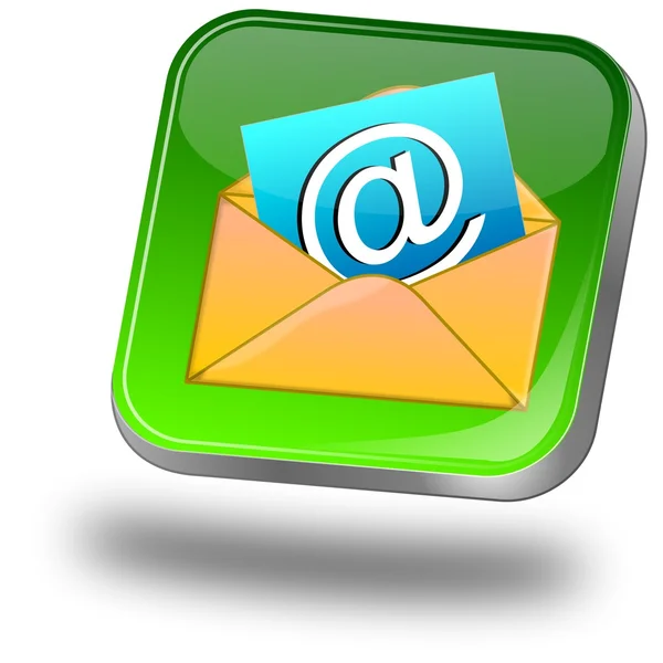 E-Mail Button — Stock Photo, Image