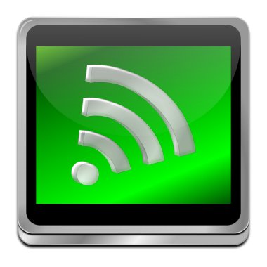 kablosuz wifi wlan düğmesine