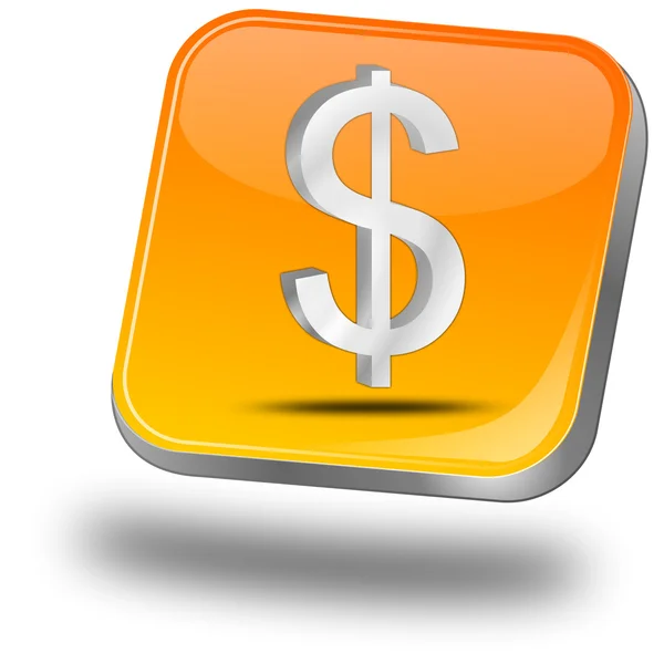 dolar işareti olan düğme