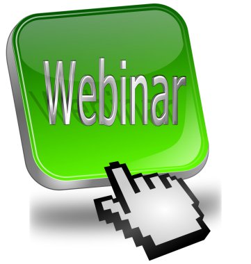 imleç ile Webinar düğmesi