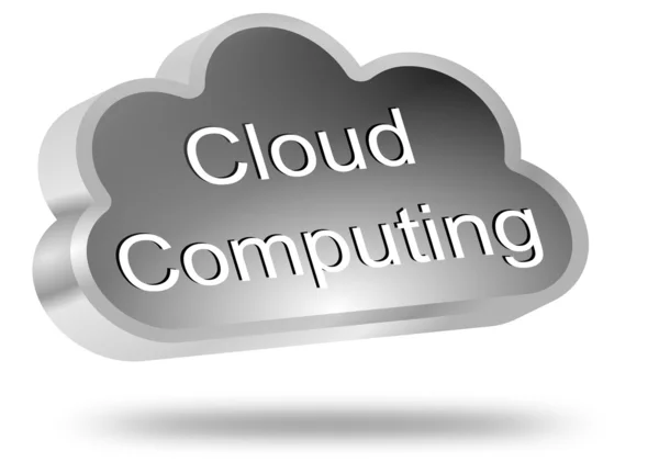 Cloud computing — Stockfoto