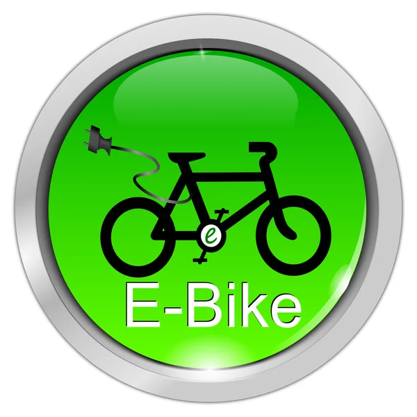 E-bike knop — Stockfoto