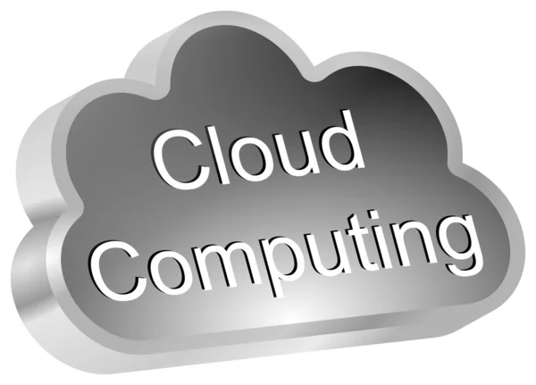 Il cloud computing — Foto Stock