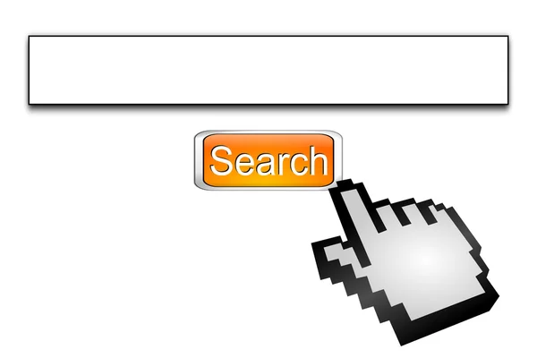 Internet web search engine — Stock Photo, Image