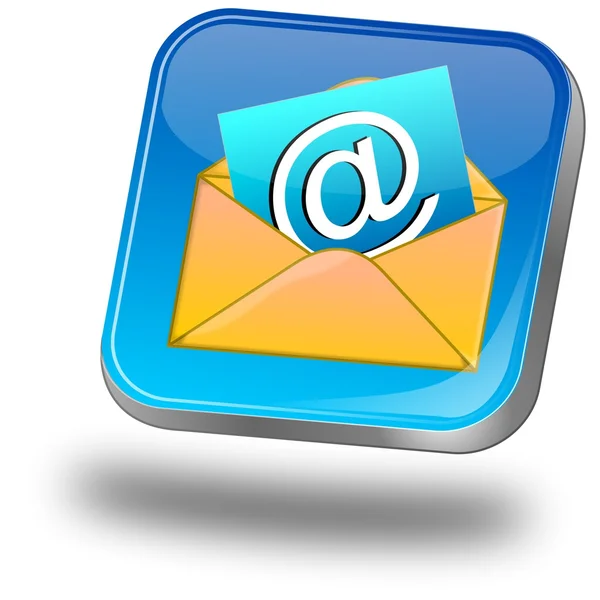 E-Mail Button — Stock Photo, Image