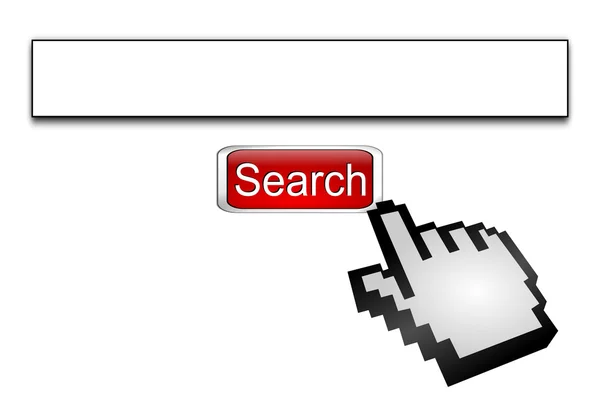 Internet motor de búsqueda web —  Fotos de Stock
