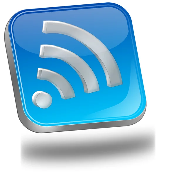 Wireless WiFi Wlan button — Stock Photo, Image