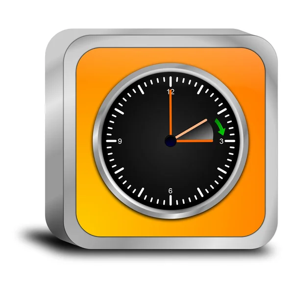 Daylight saving time button — Stock Photo, Image