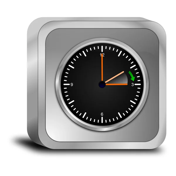 Daylight saving time button — Stock Photo, Image