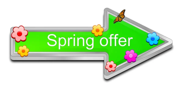Spring offer — Stock Photo, Image